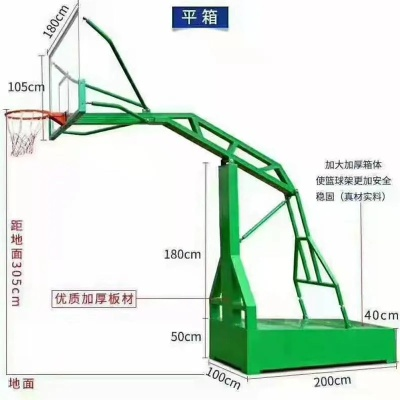 篮球架尺寸和高度标准图如何打造完美的篮球场地？-第3张图片-www.211178.com_果博福布斯